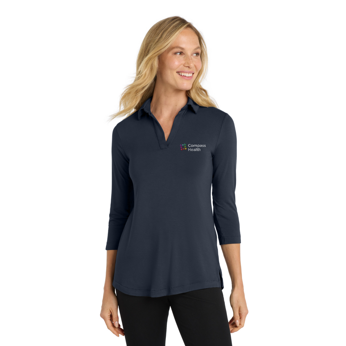 Port Authority Women's Luxe Knit Tunic — model