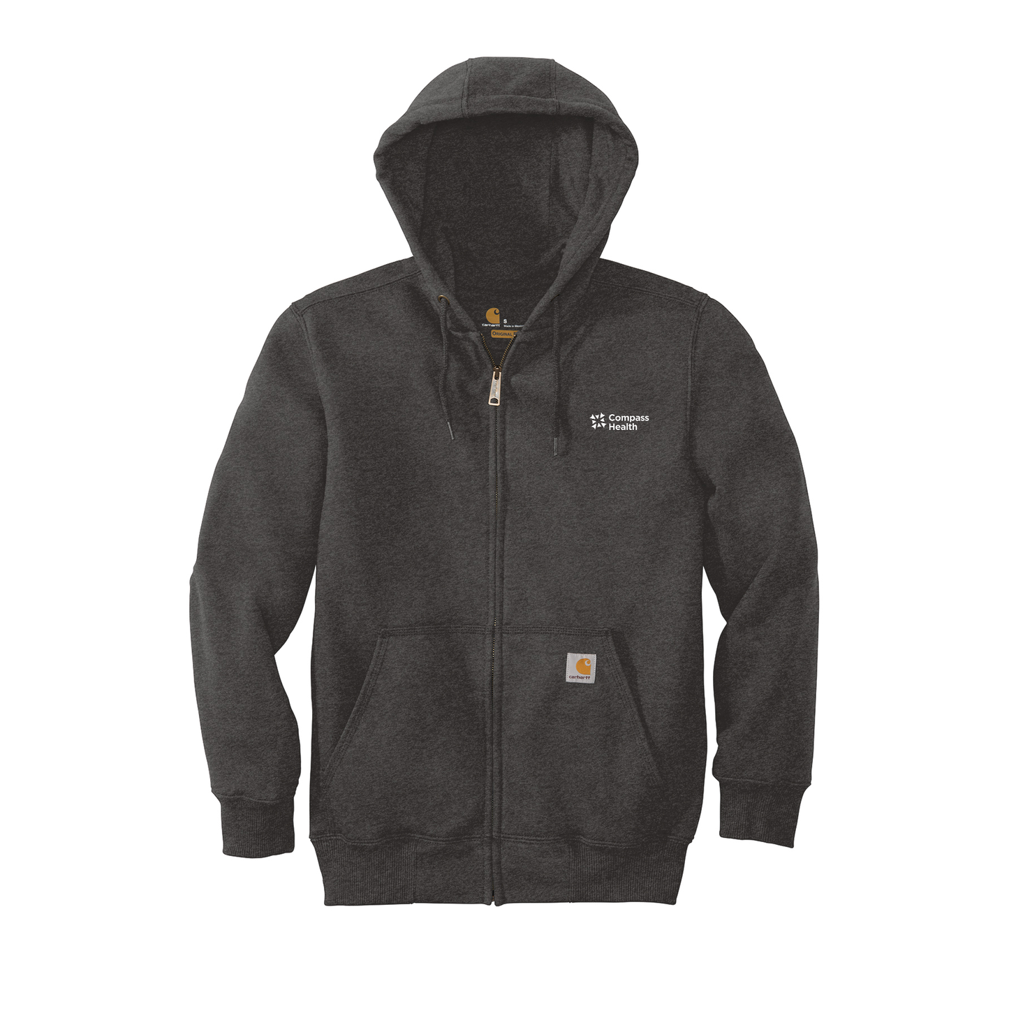 Carhartt® Rain Defender® Paxton Heavyweight Hooded Zip-Front Sweatshirt