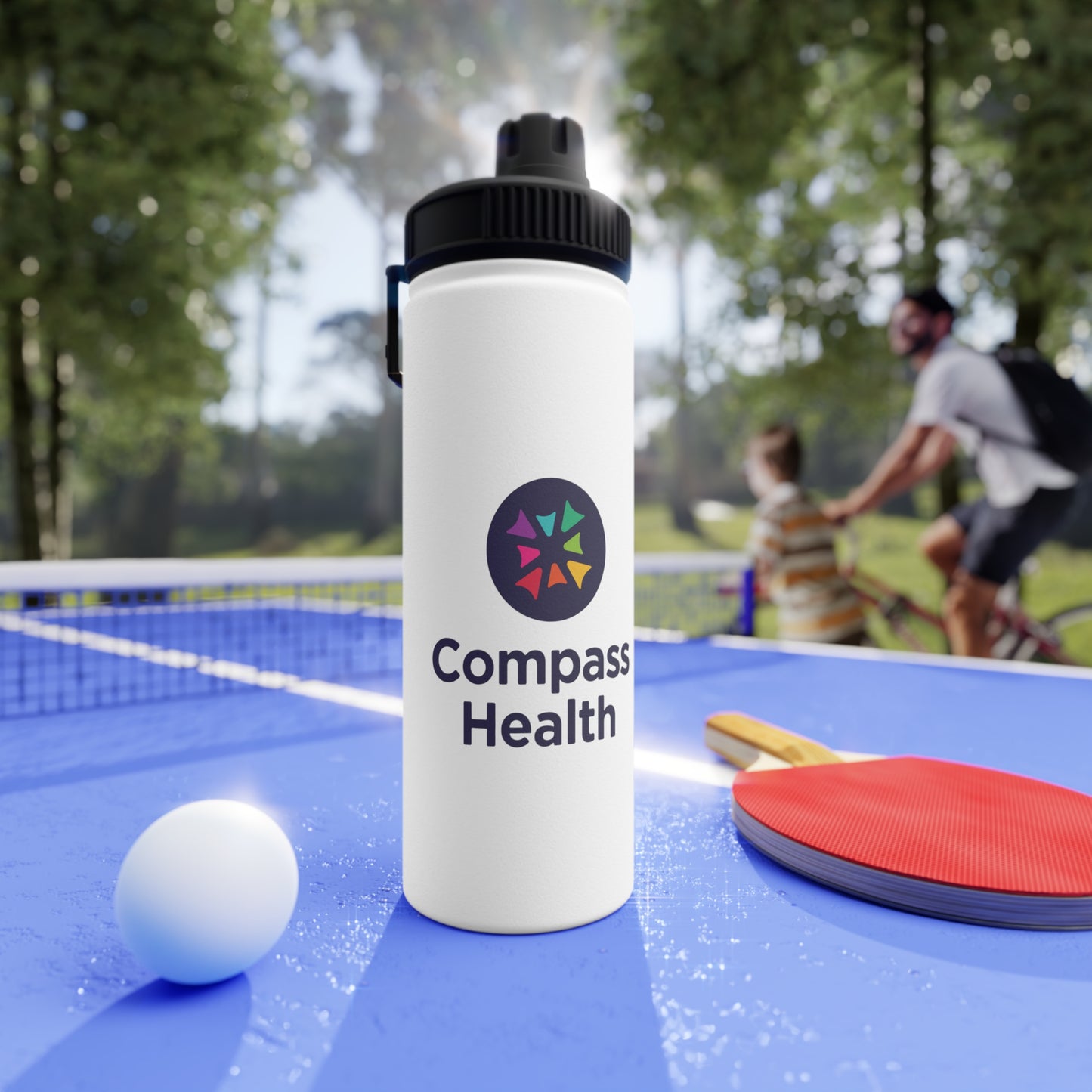 Stainless Steel Water Bottle, Sports Lid