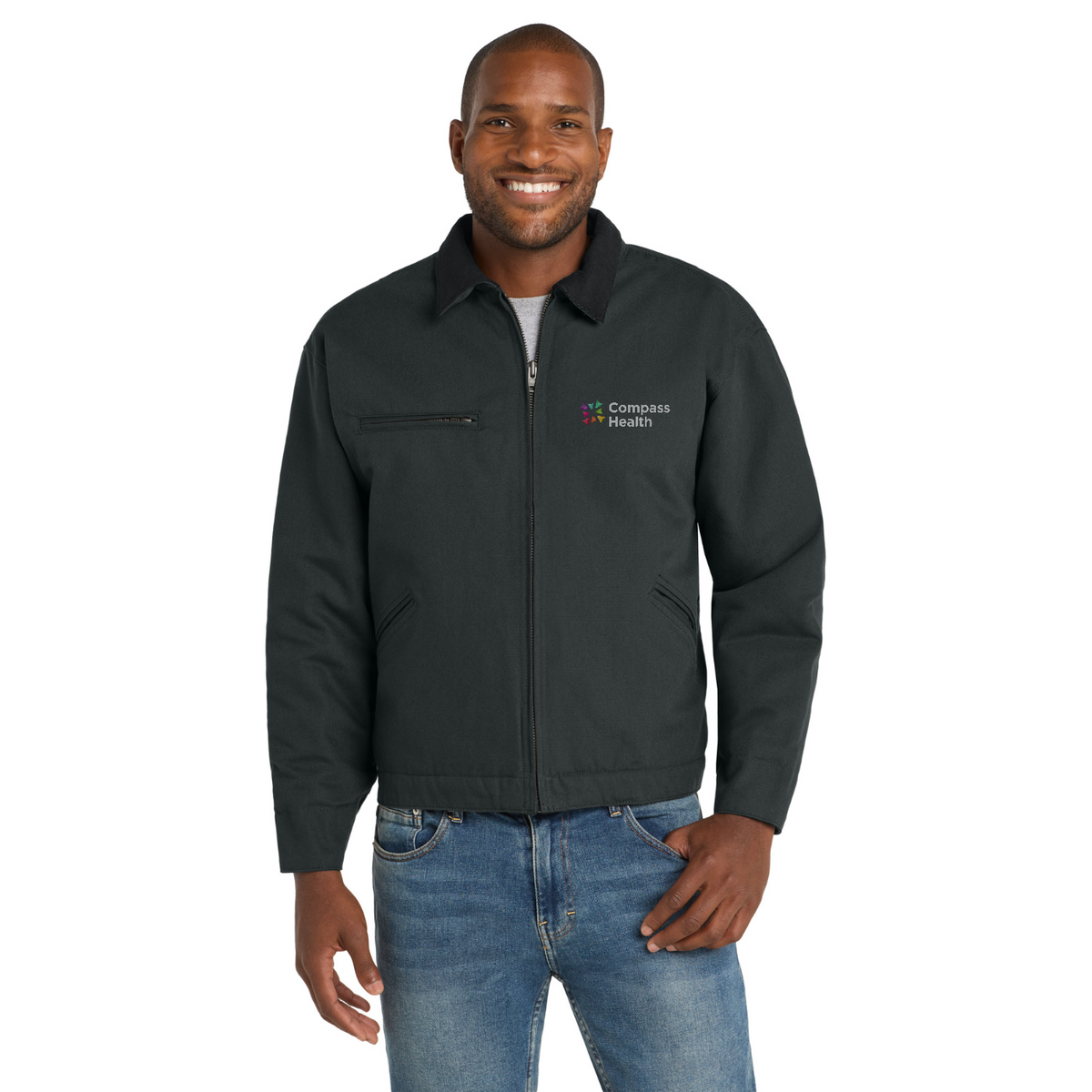 CornerStone - Duck Cloth Work Jacket — model