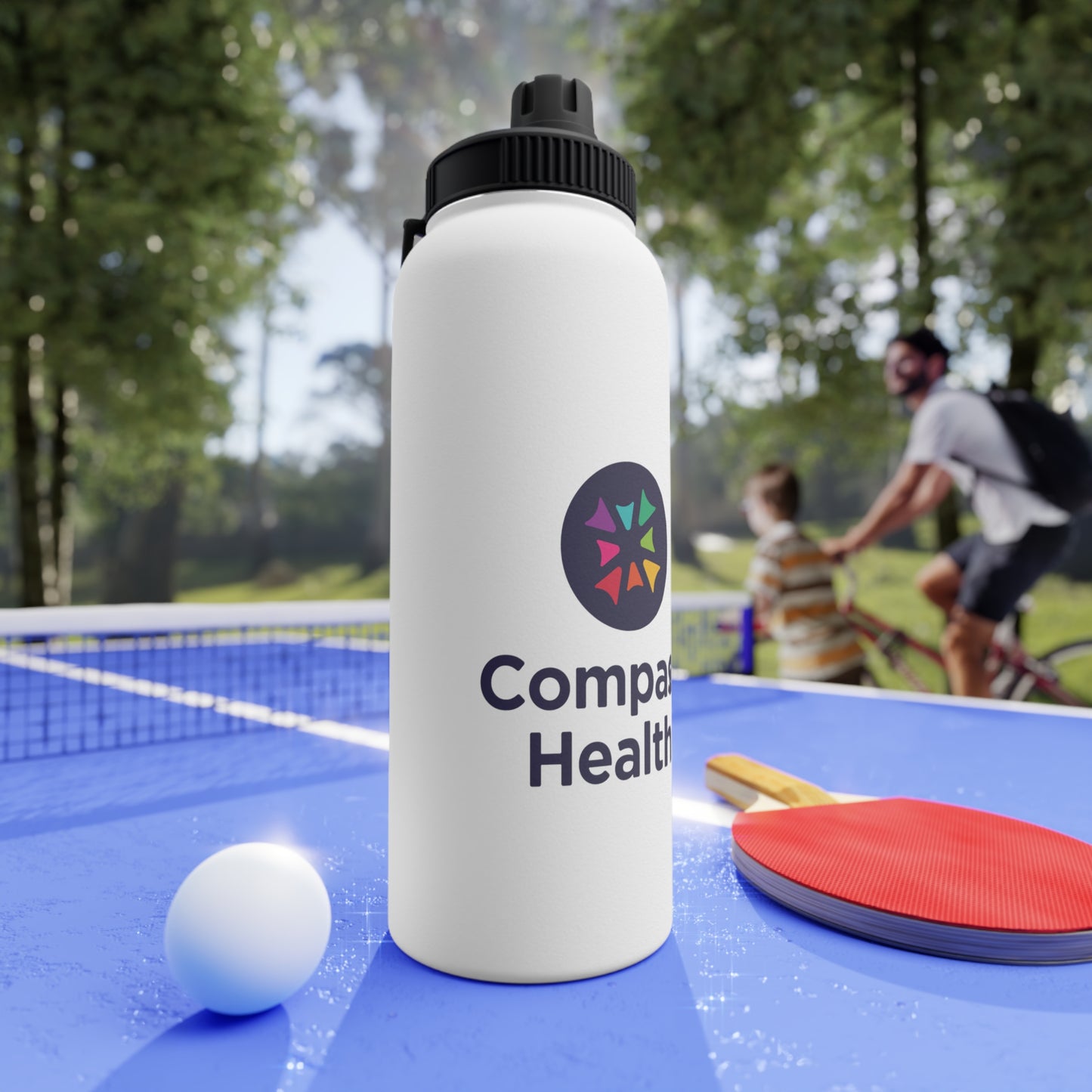 Stainless Steel Water Bottle, Sports Lid