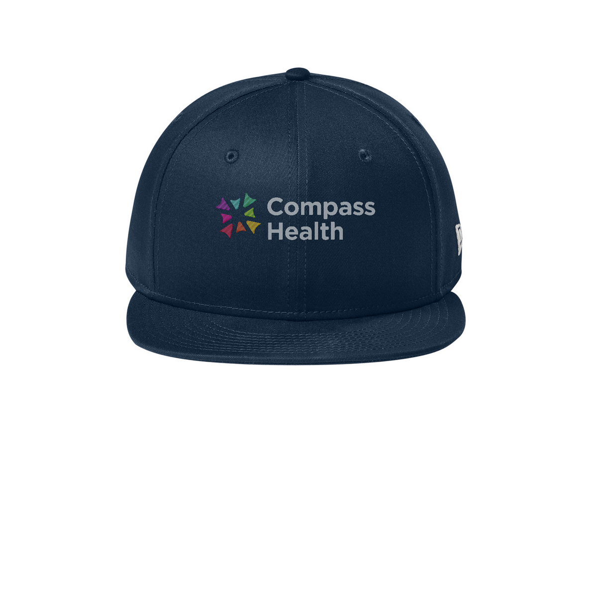New Era - Flat Bill Snapback Cap — Flag Dark Navy