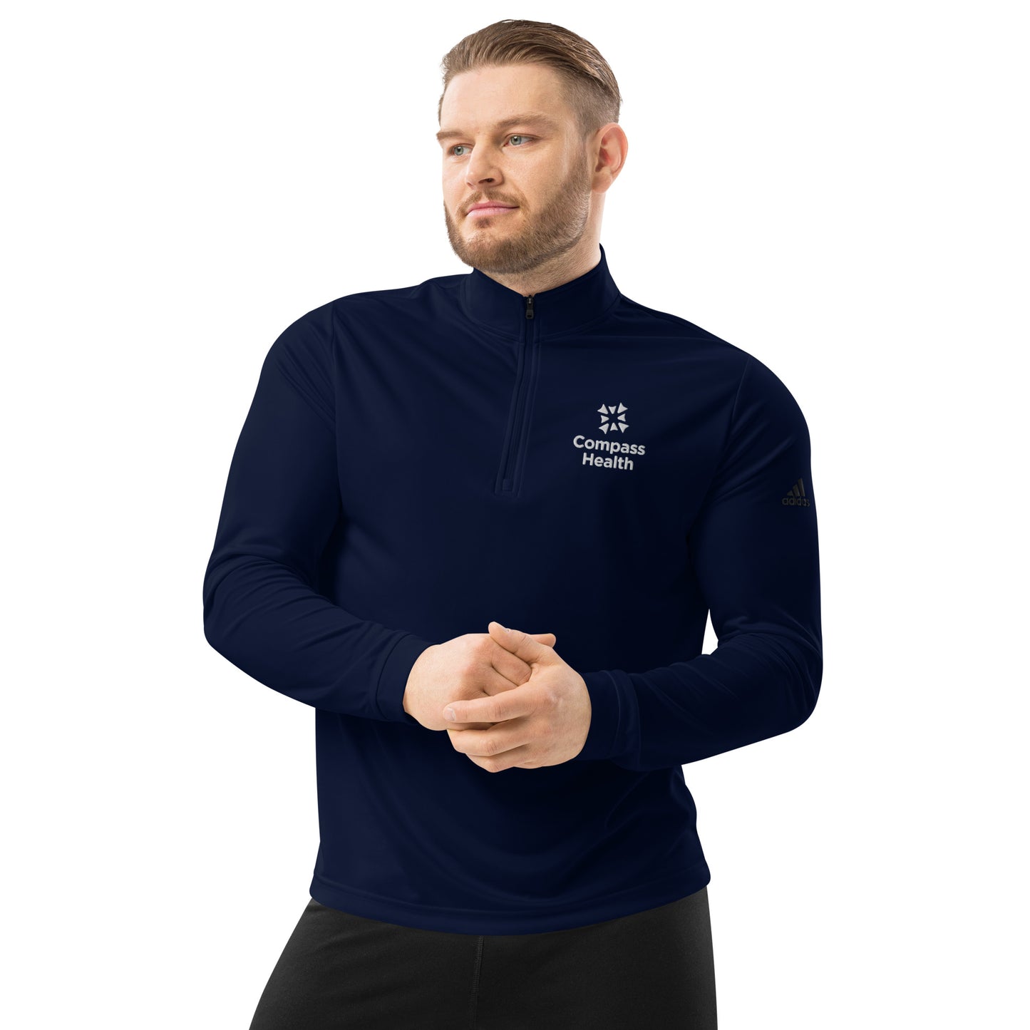 Adidas | Men's Quarter Zip Pullover - Compass Health