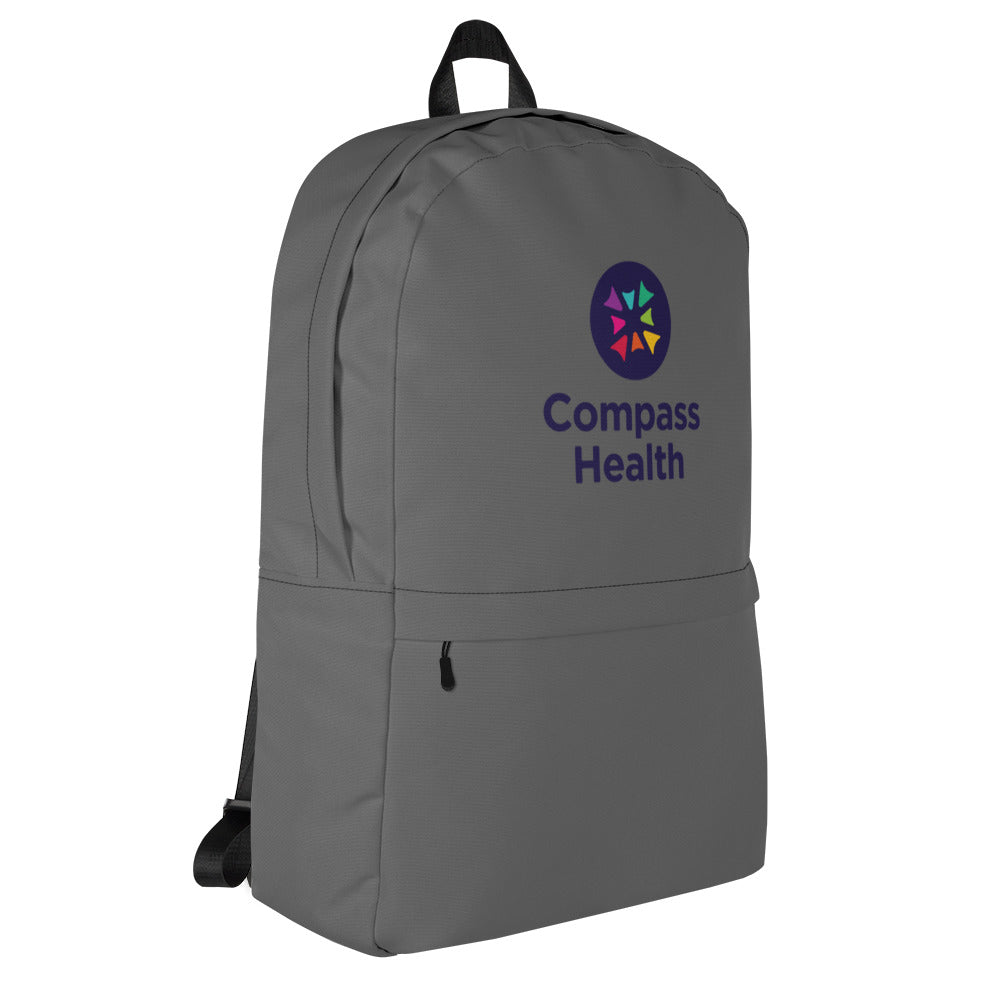 All-Over Print Backpack - Compass Health – Compass Health Store