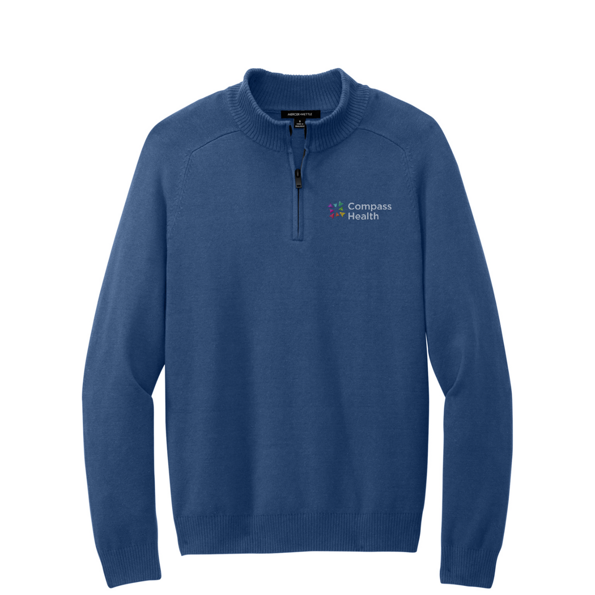 Mercer+Mettle 1/4-Zip Sweater — Insignia Blue