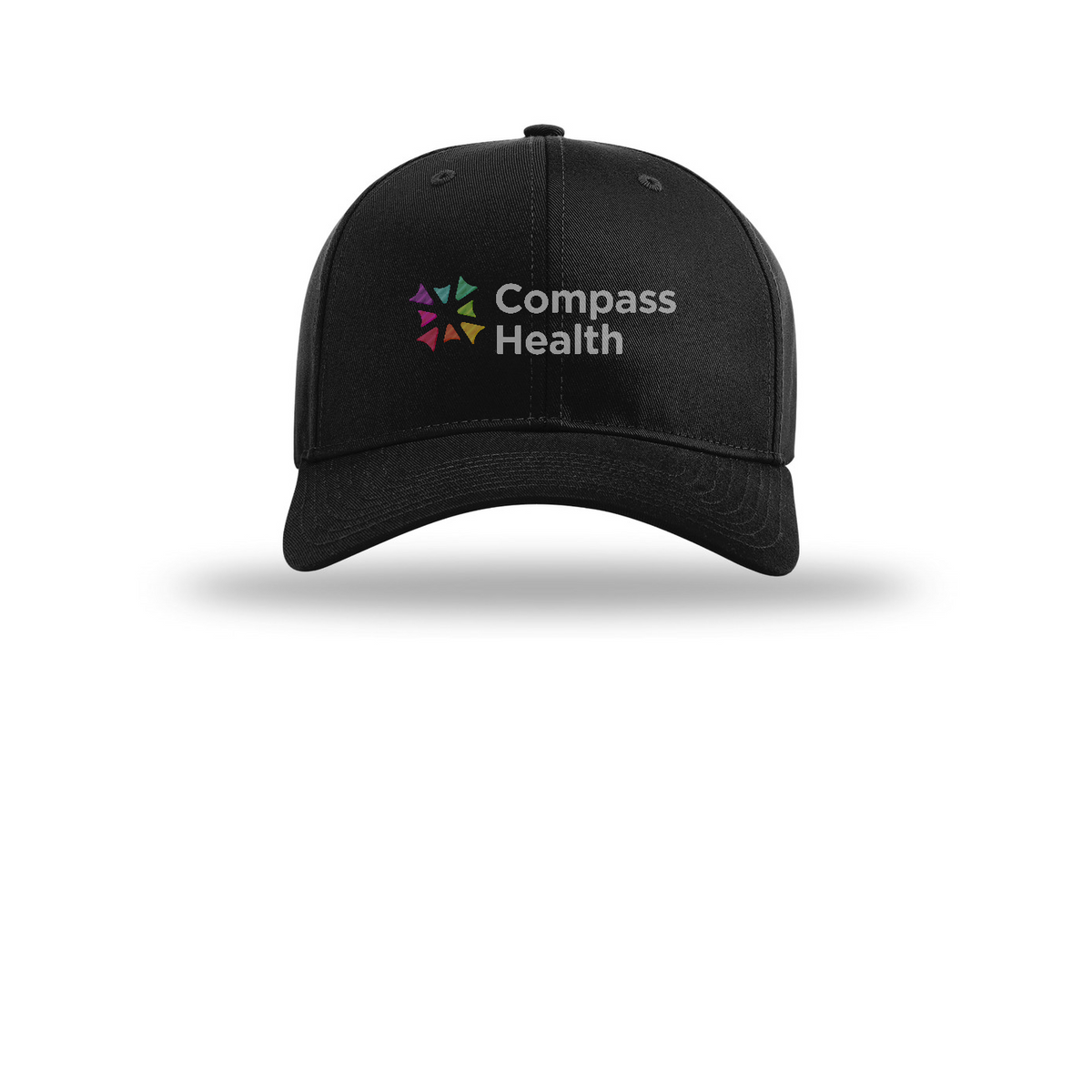 Richardson Pro Twill Snapback — Black