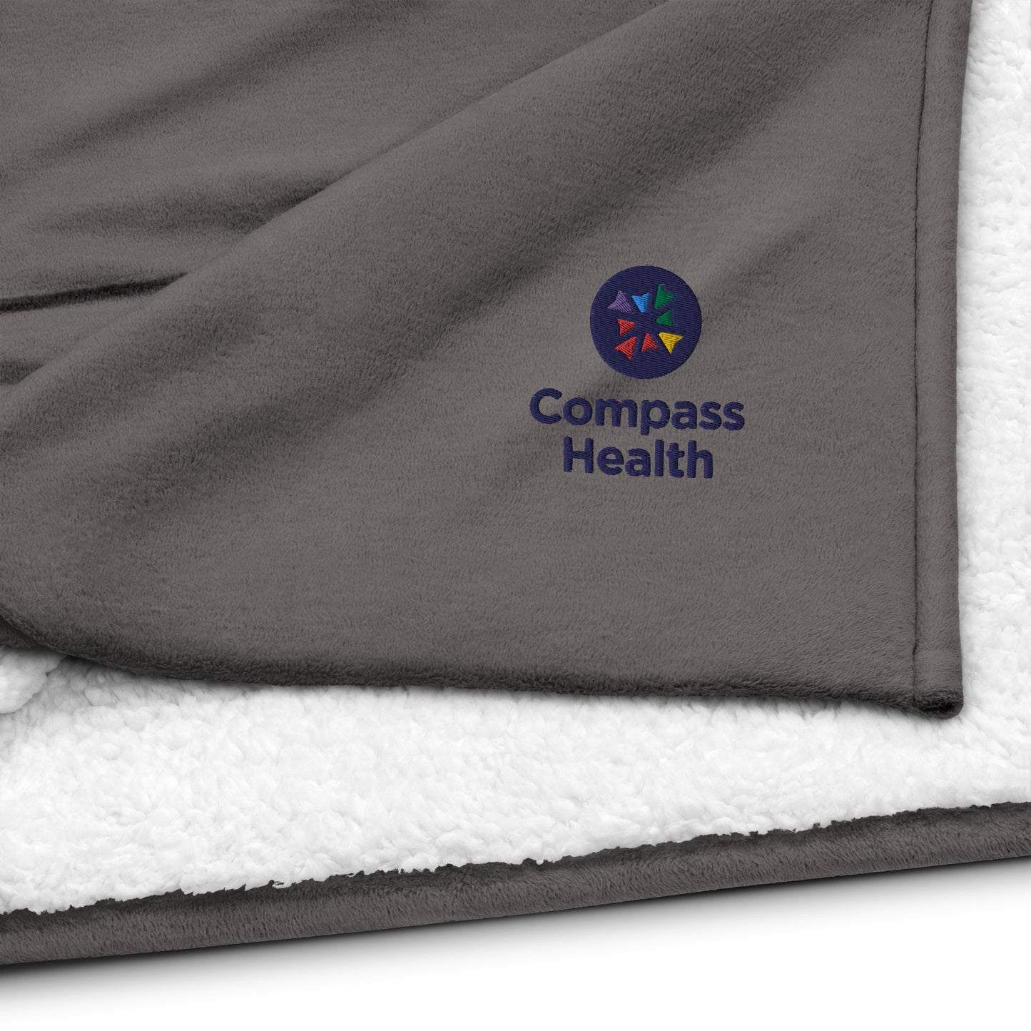 Premium sherpa blanket - Compass Health