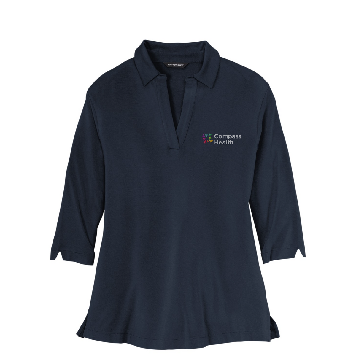 Port Authority  Women's Luxe Knit Tunic — River Blue Navy