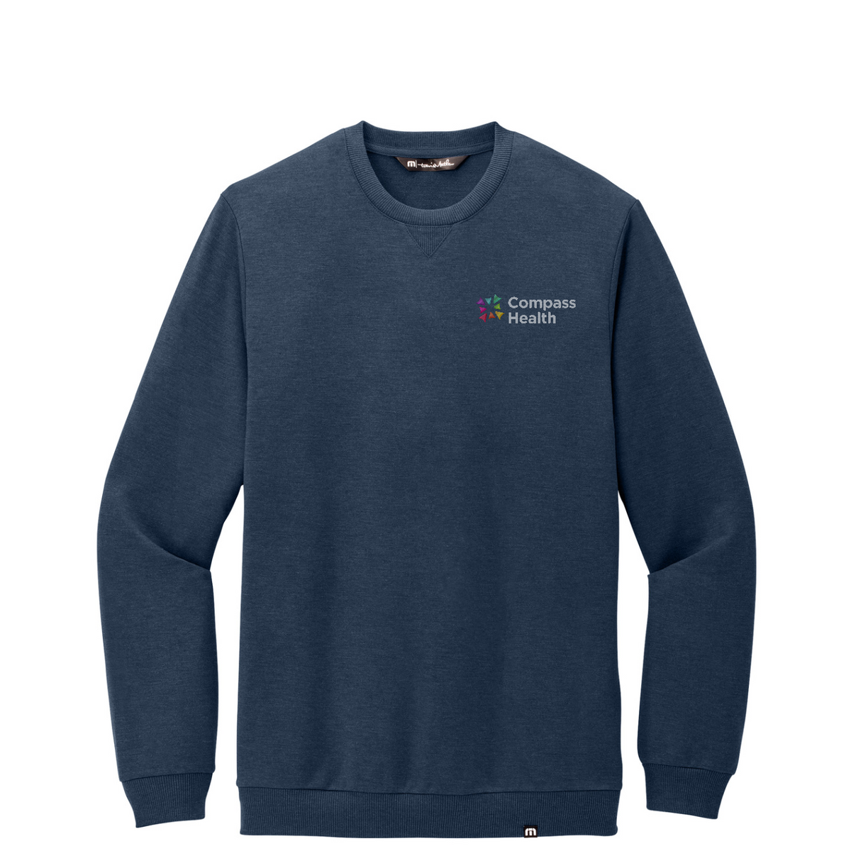 TravisMathew Long Weekend Crew — Blue Nights Heather