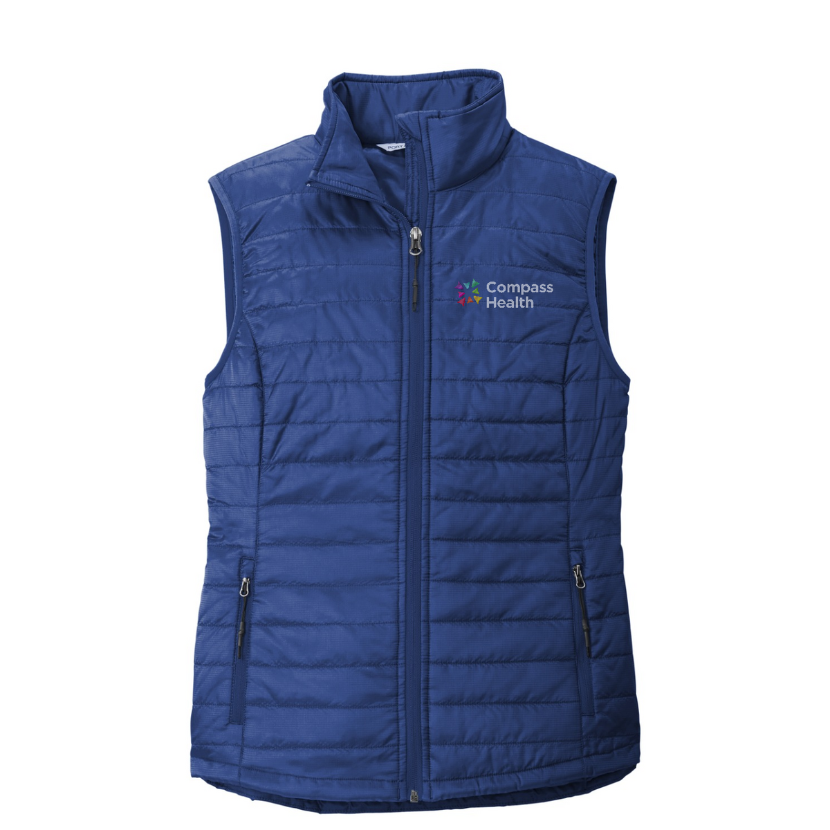 Port Authority  Women's Packable Puffy Vest — Cobalt Blue