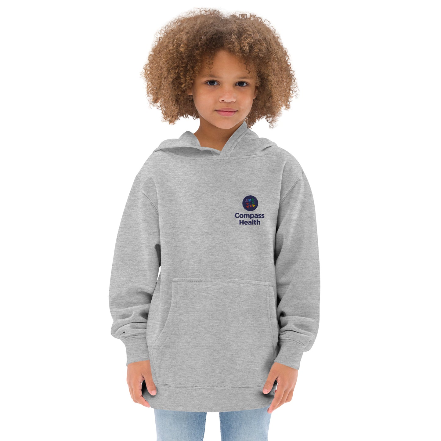 Kids fleece hoodie - Compass Health