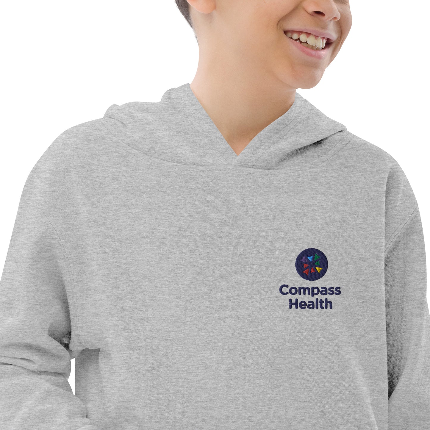 Kids fleece hoodie - Compass Health