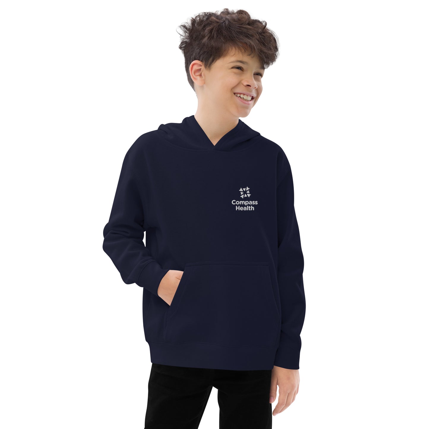 Kids fleece hoodie - Compass Health