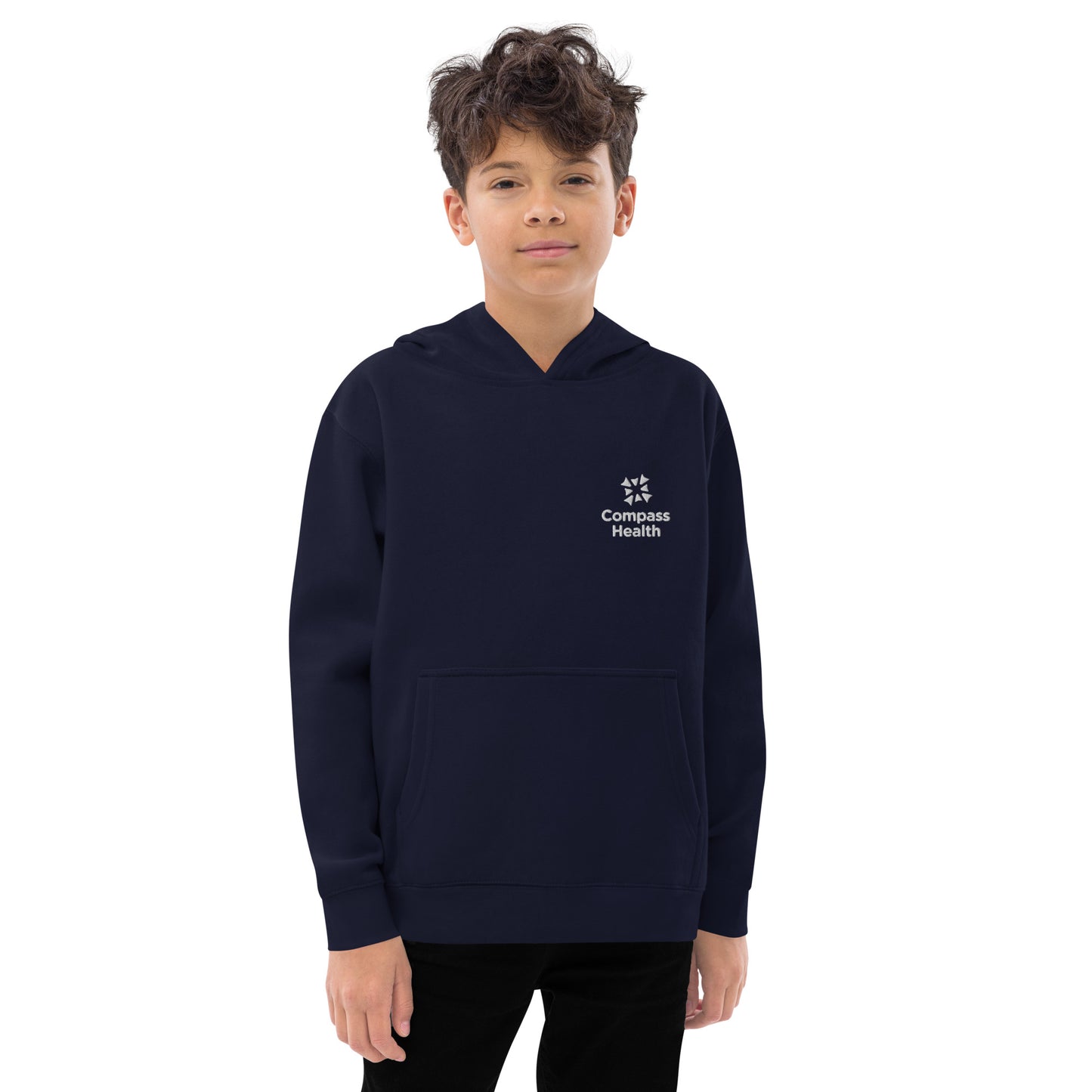 Kids fleece hoodie - Compass Health