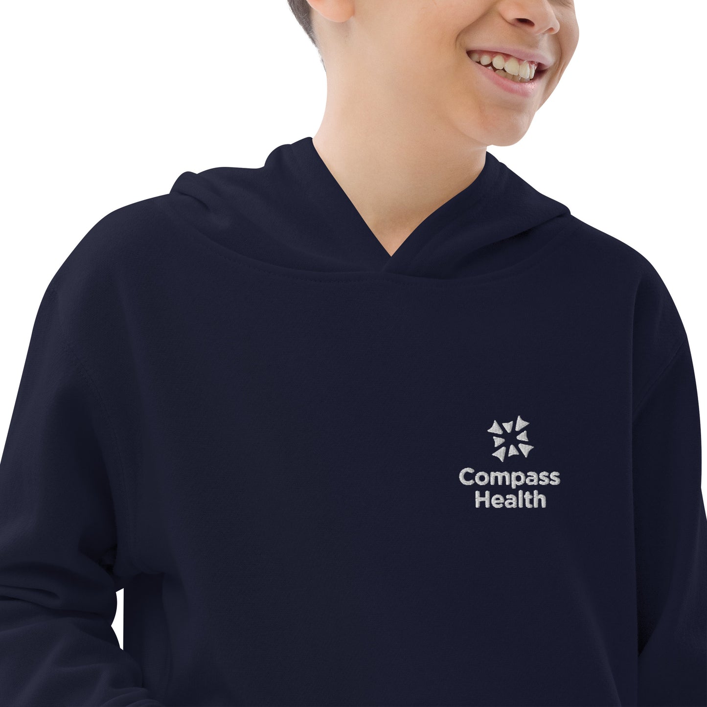 Kids fleece hoodie - Compass Health