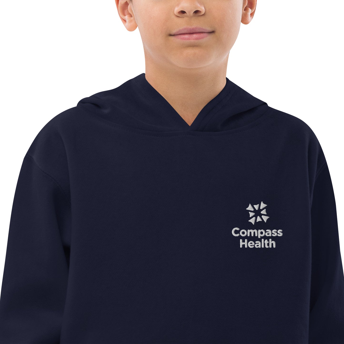 Kids fleece hoodie - Compass Health