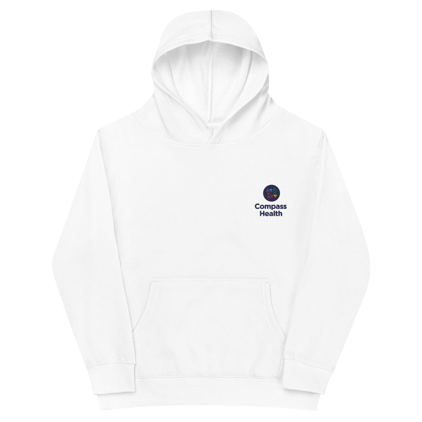 Kids fleece hoodie - Compass Health