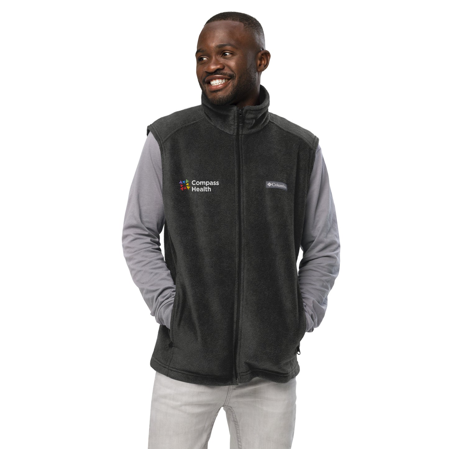 Columbia | Men’s fleece vest (alternate logo)