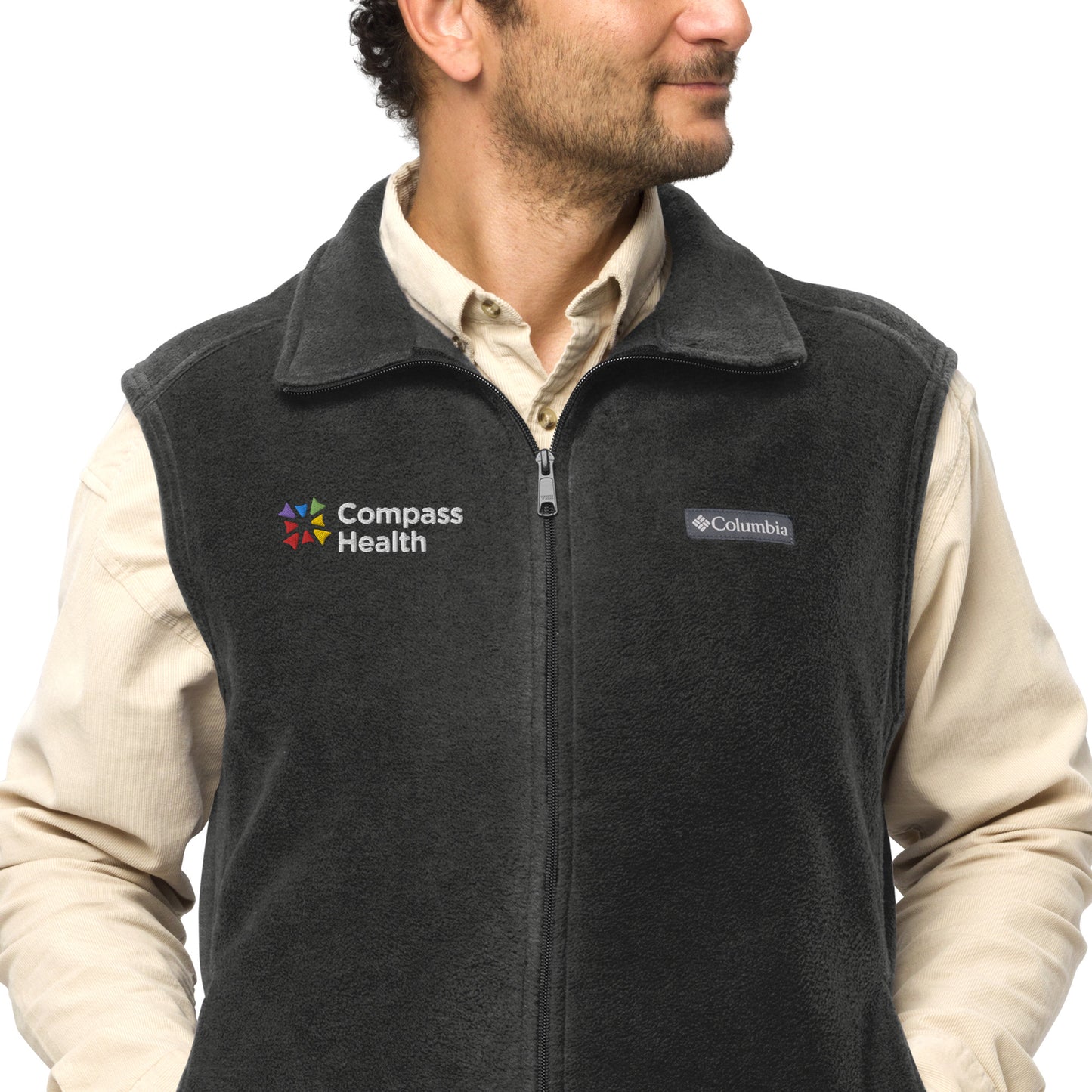 Columbia | Men’s fleece vest (alternate logo)