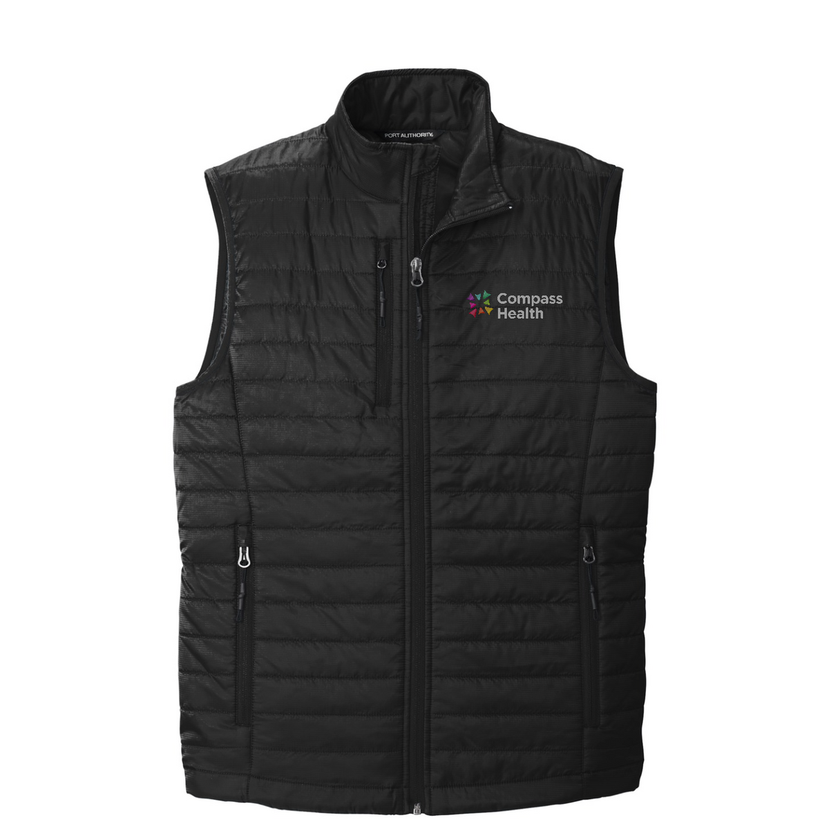 Port Authority  Packable Puffy Vest — Deep Black
