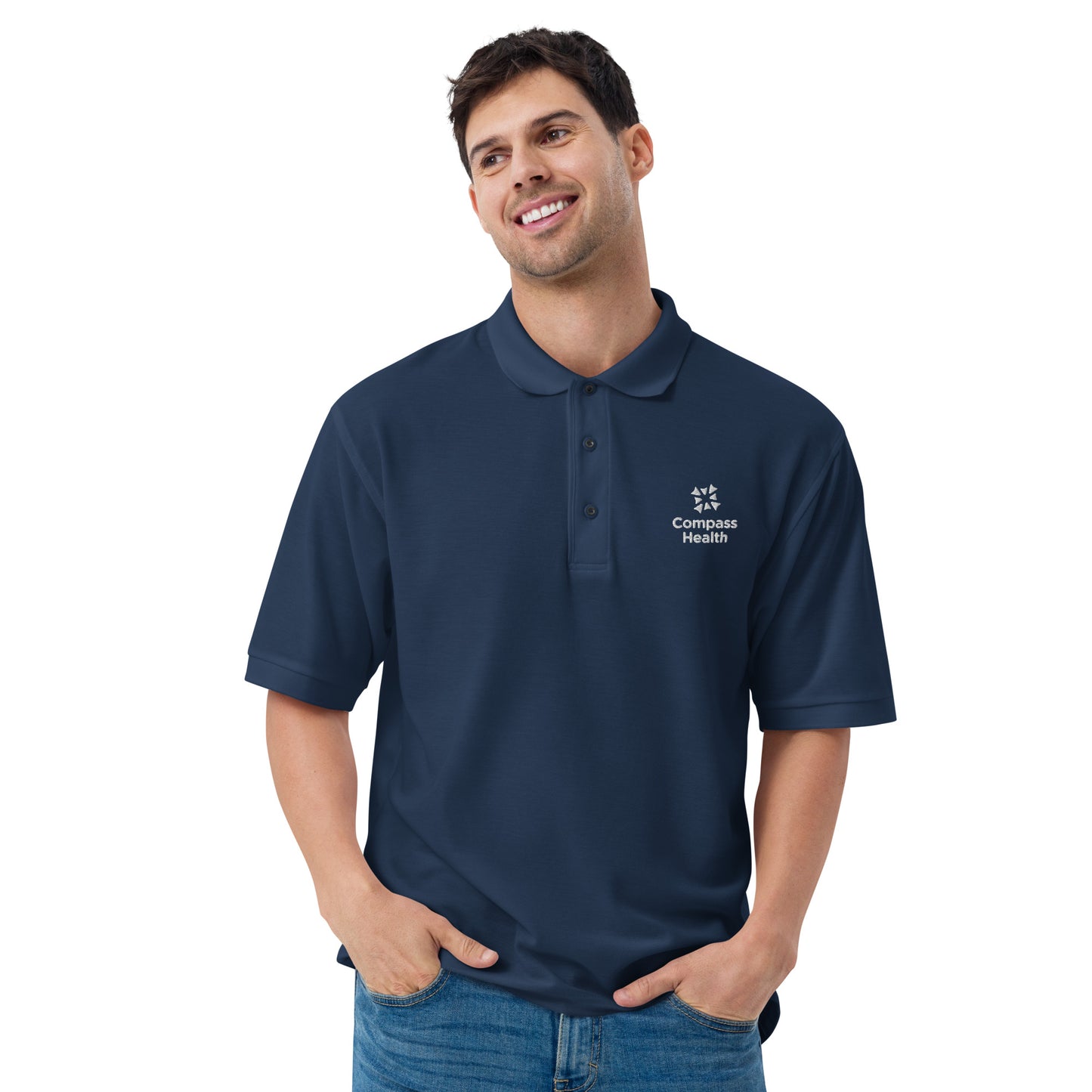 Classic Men's Polo - Compass Health