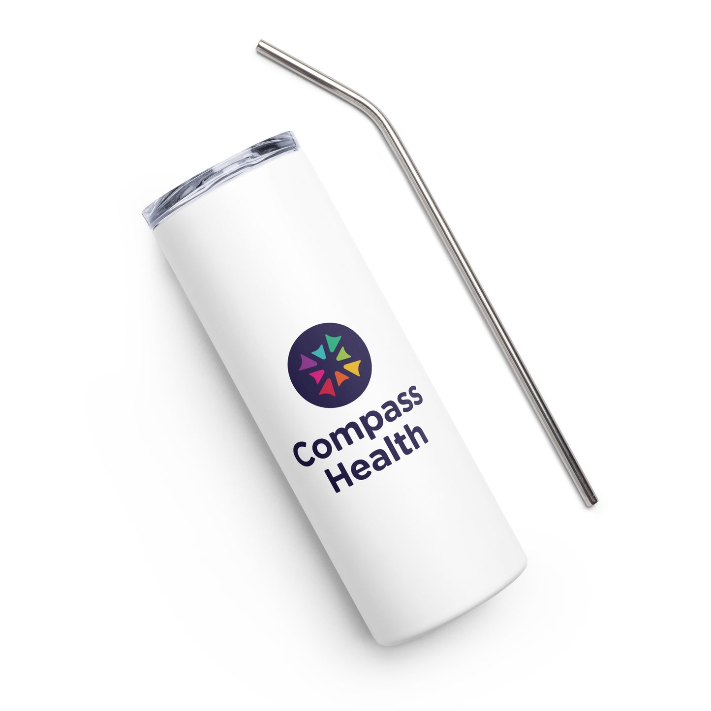 Stainless steel tumbler - Compass Health