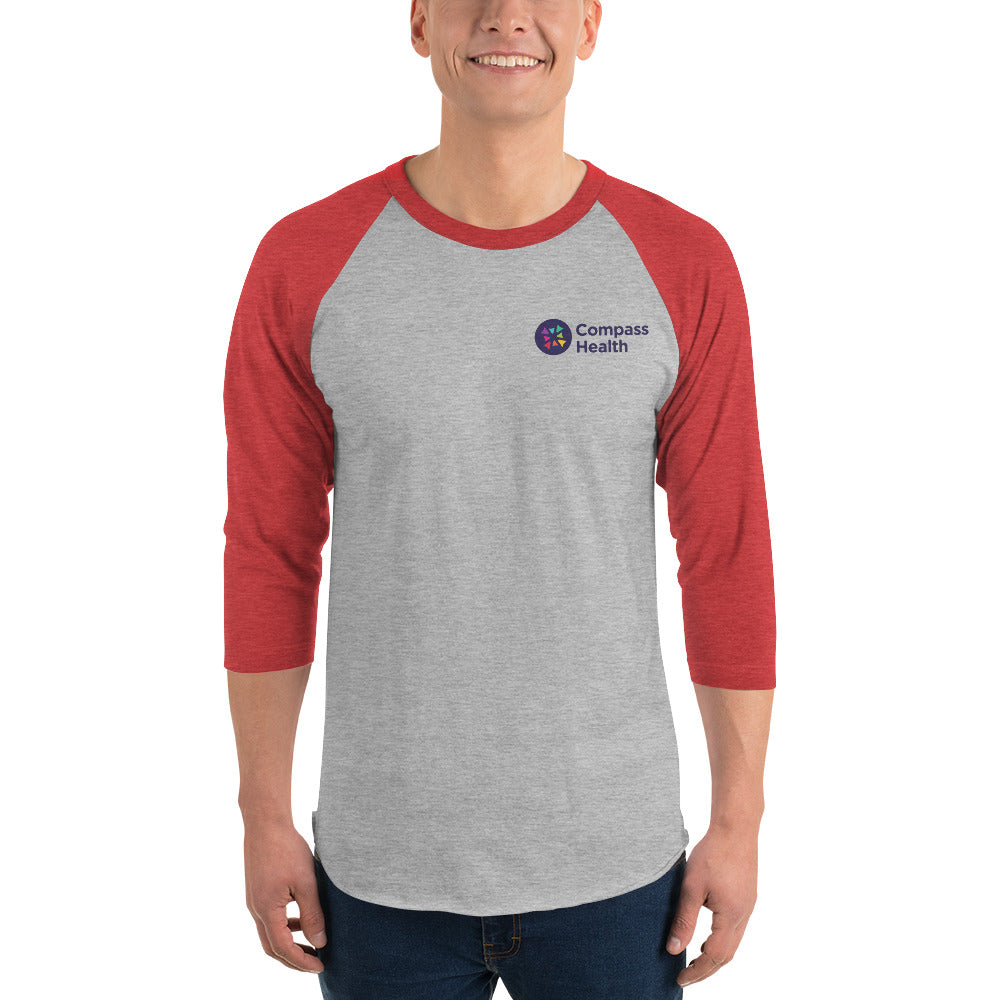 3/4 sleeve raglan shirt - Compass Health