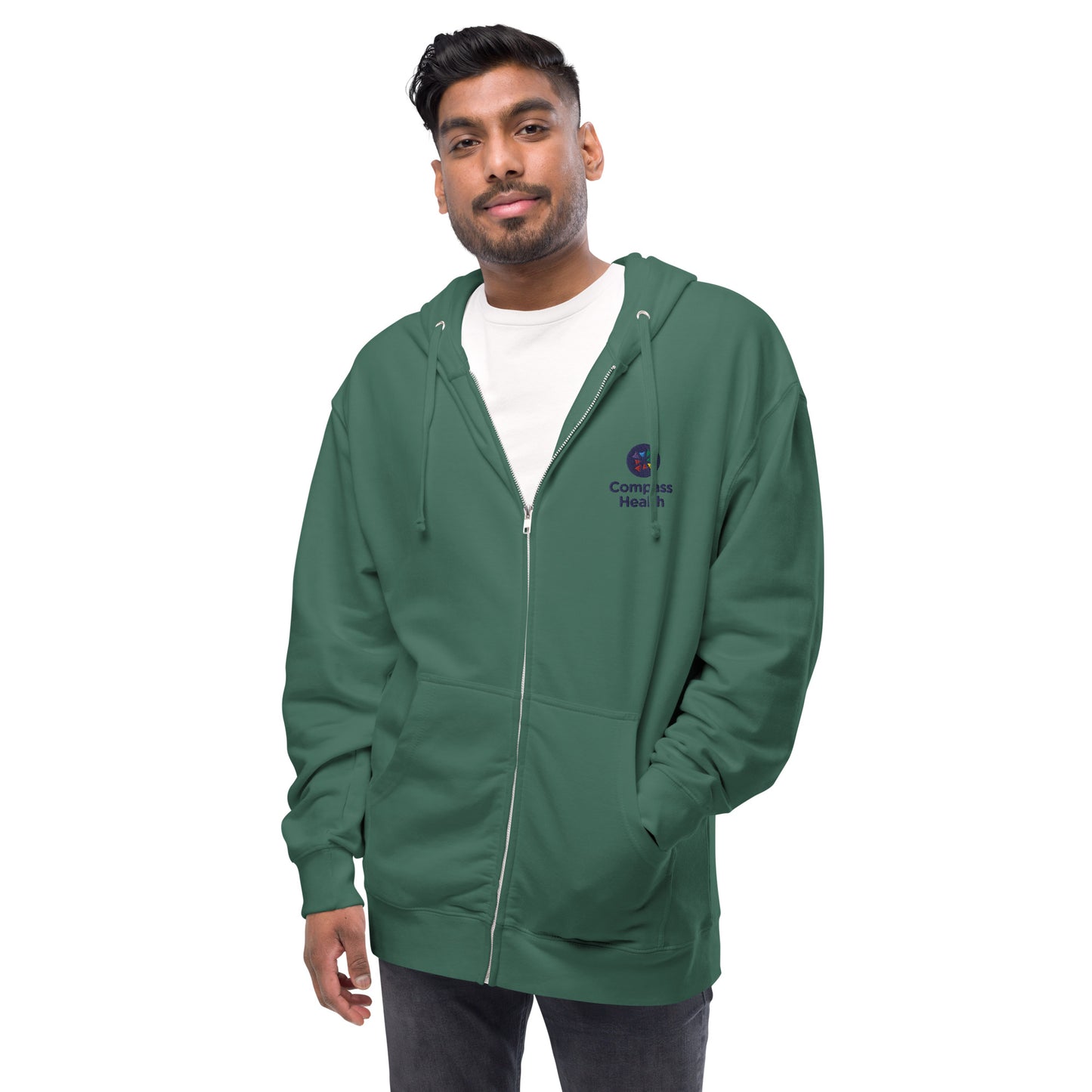 Independent Trading Co. | Zip-up hoodie - Compass Health