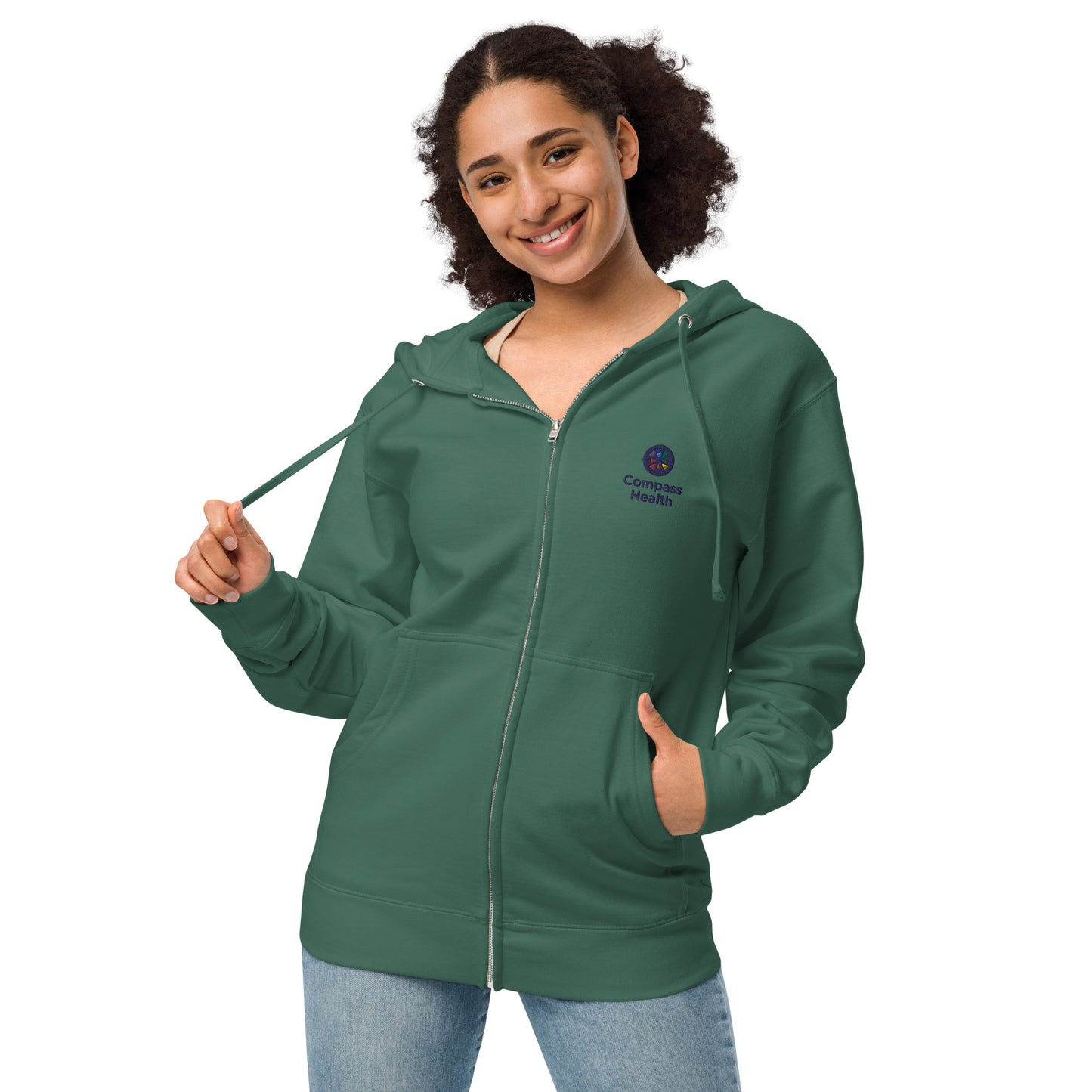 Independent Trading Co. | Zip-up hoodie - Compass Health