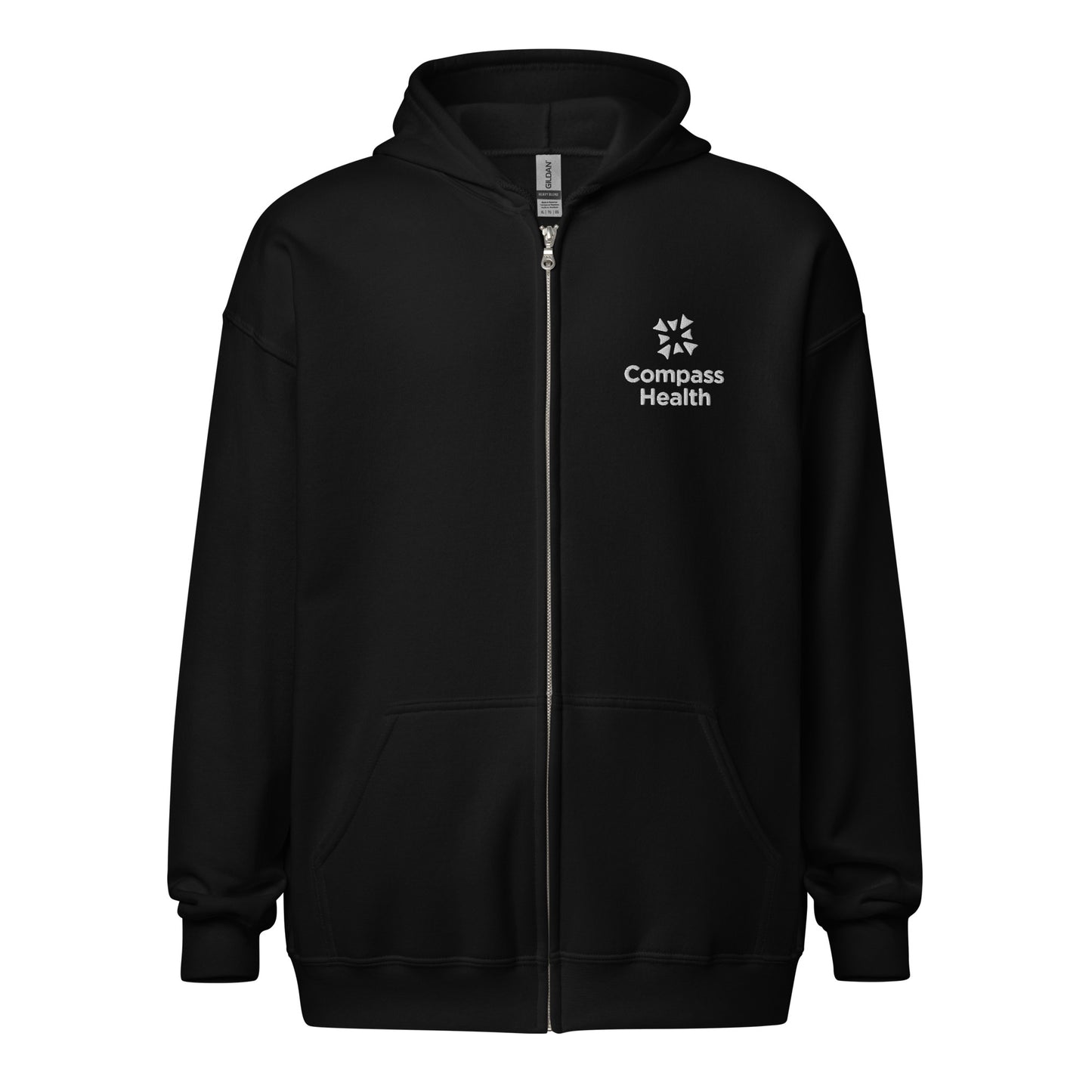 Independent Trading Co. | Zip-up hoodie - Compass Health