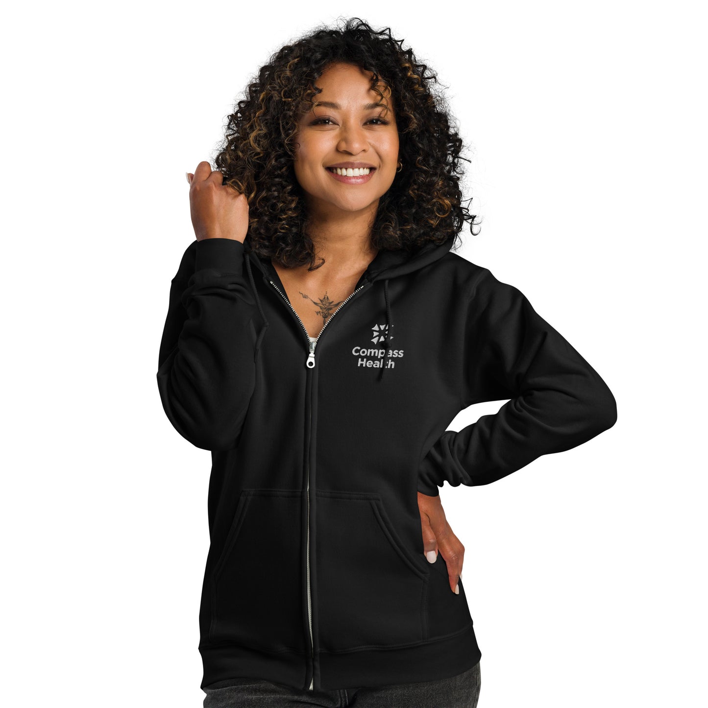 Independent Trading Co. | Zip-up hoodie - Compass Health