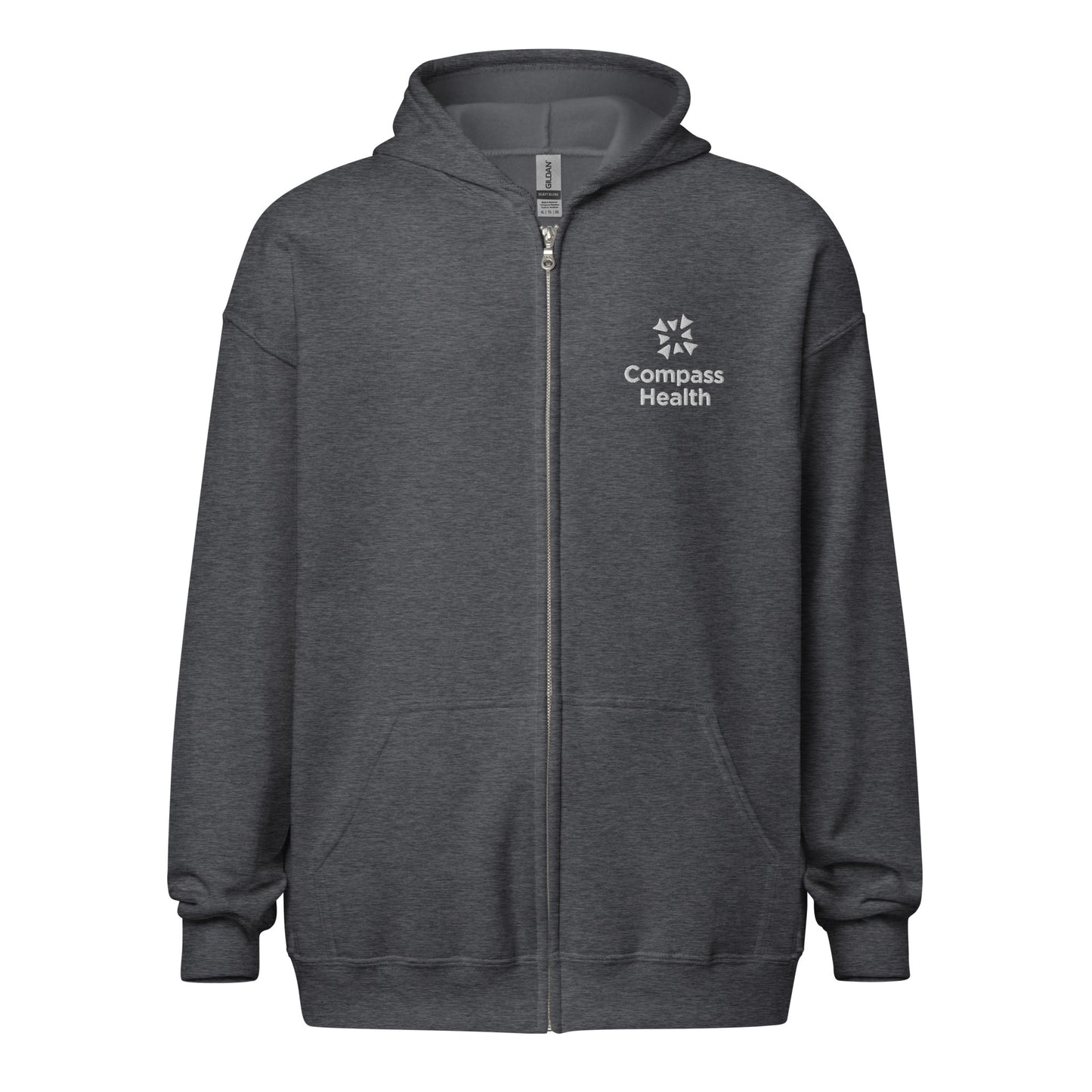 Independent Trading Co. | Zip-up hoodie - Compass Health