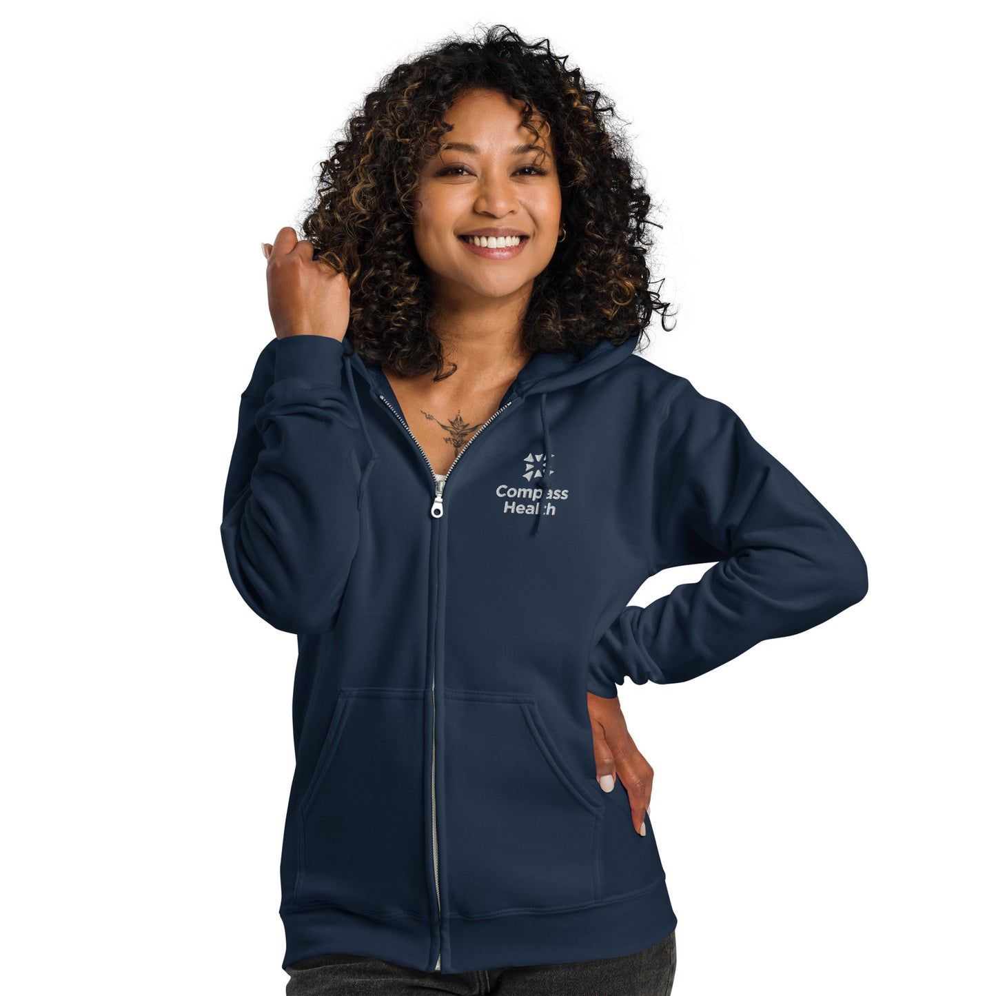 Independent Trading Co. | Zip-up hoodie - Compass Health