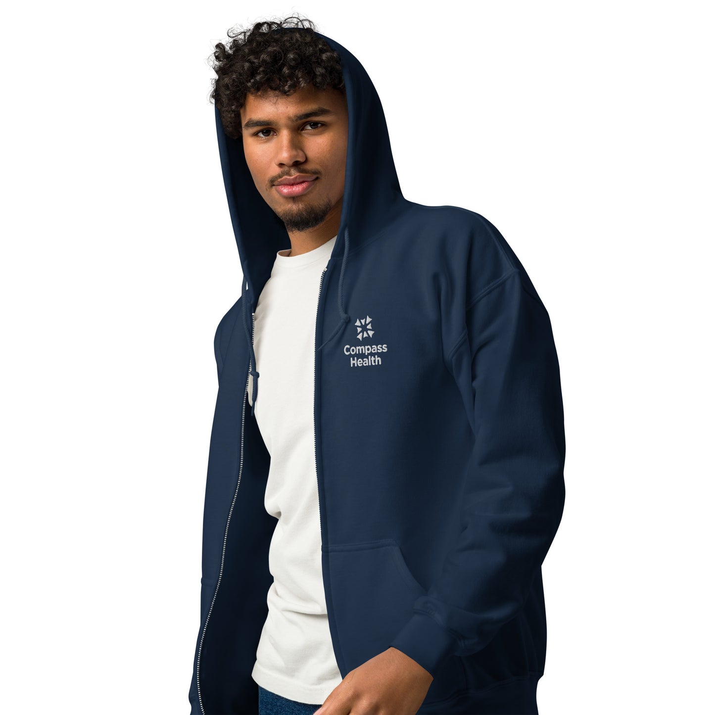 Independent Trading Co. | Zip-up hoodie - Compass Health