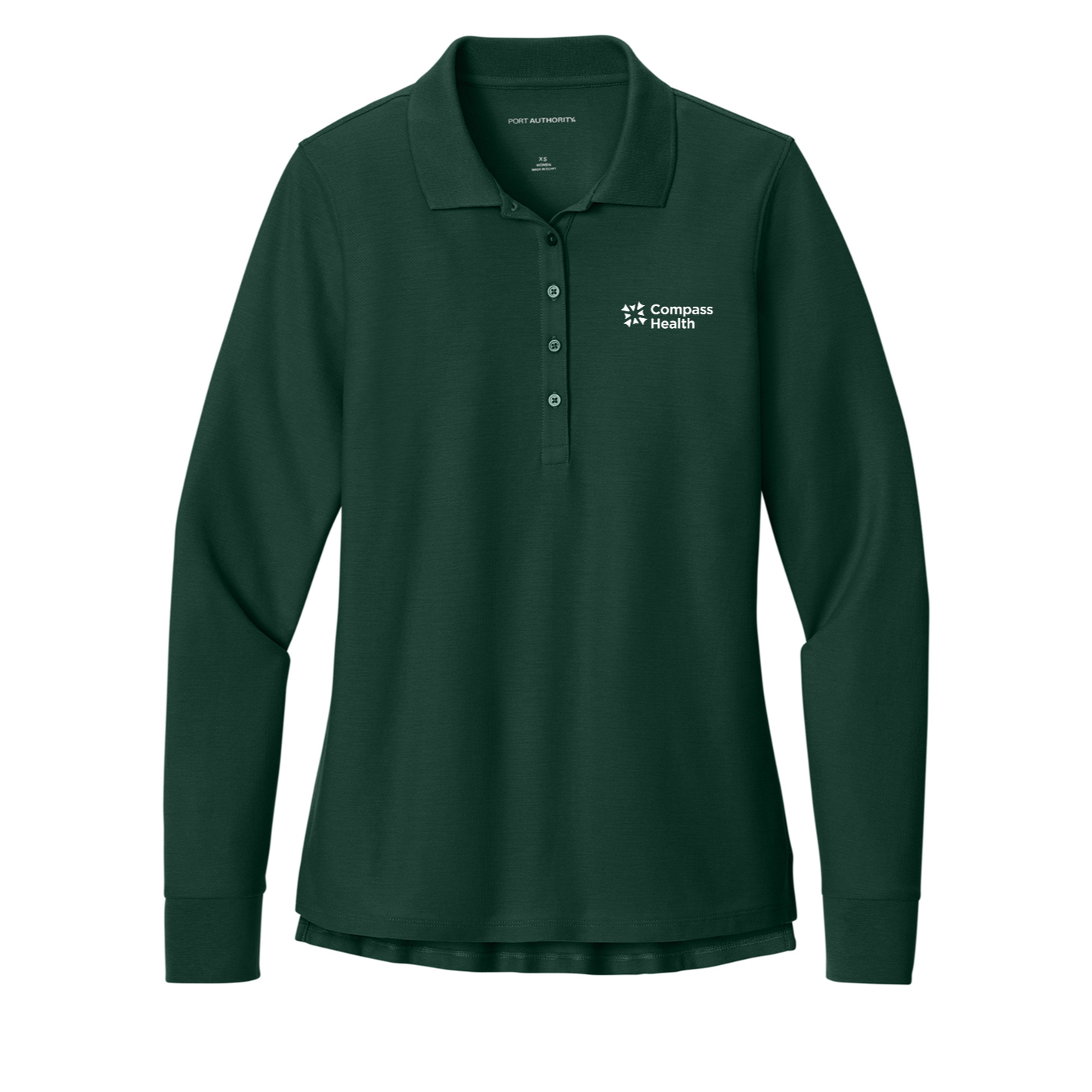 Port Authority® Women’s Wearever Signature Pique Long Sleeve Polo
