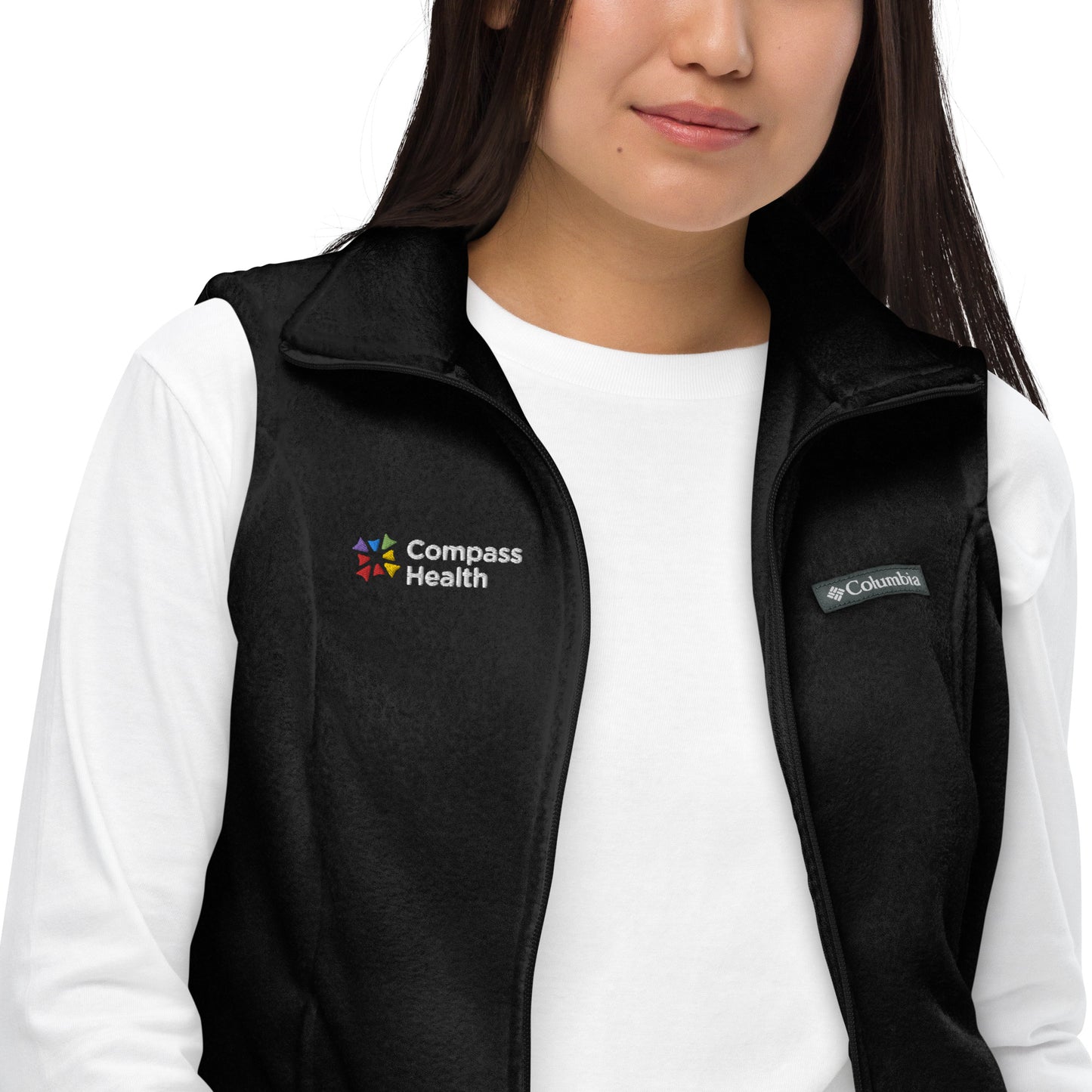 Columbia | Women’s fleece vest (alternate logo)