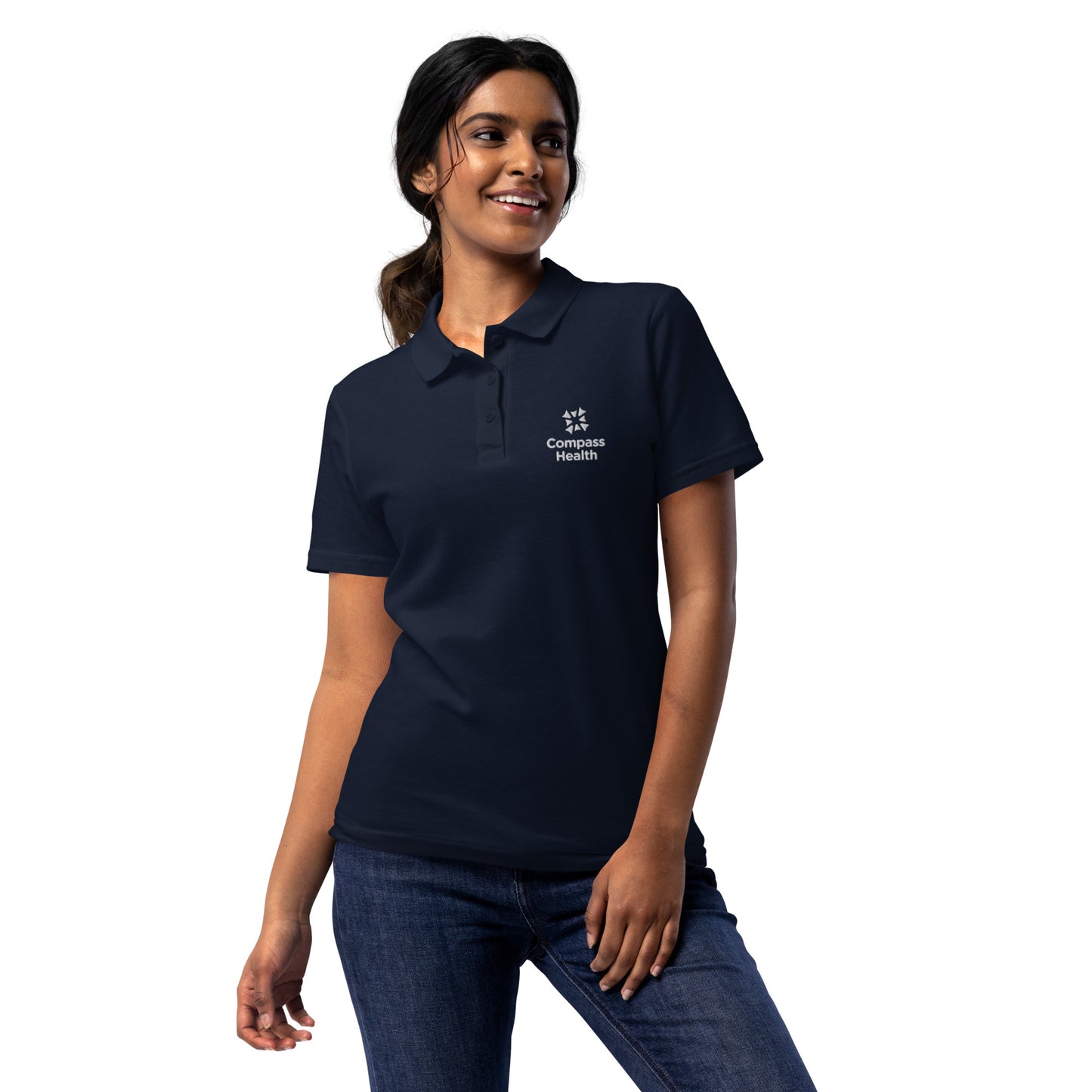 Classic Women's Polo - Compass Health