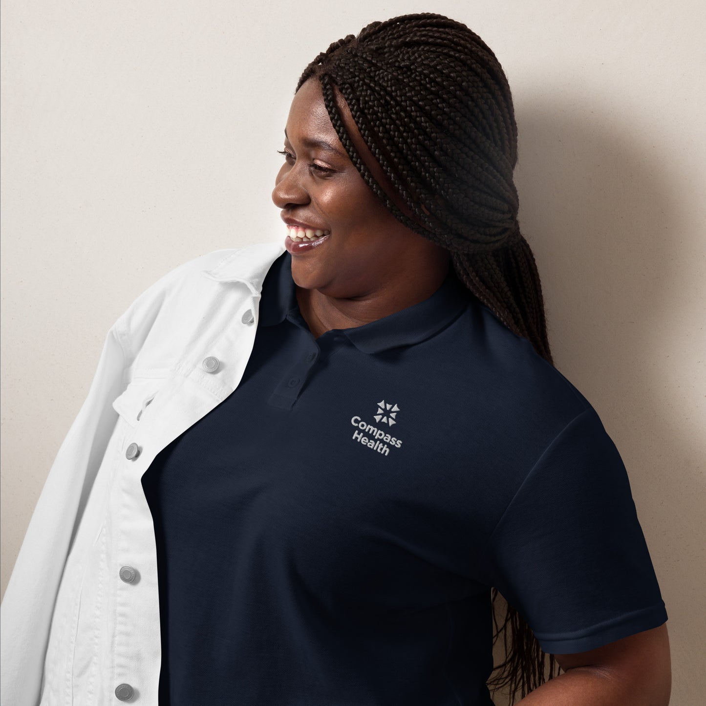 Classic Women's Polo - Compass Health