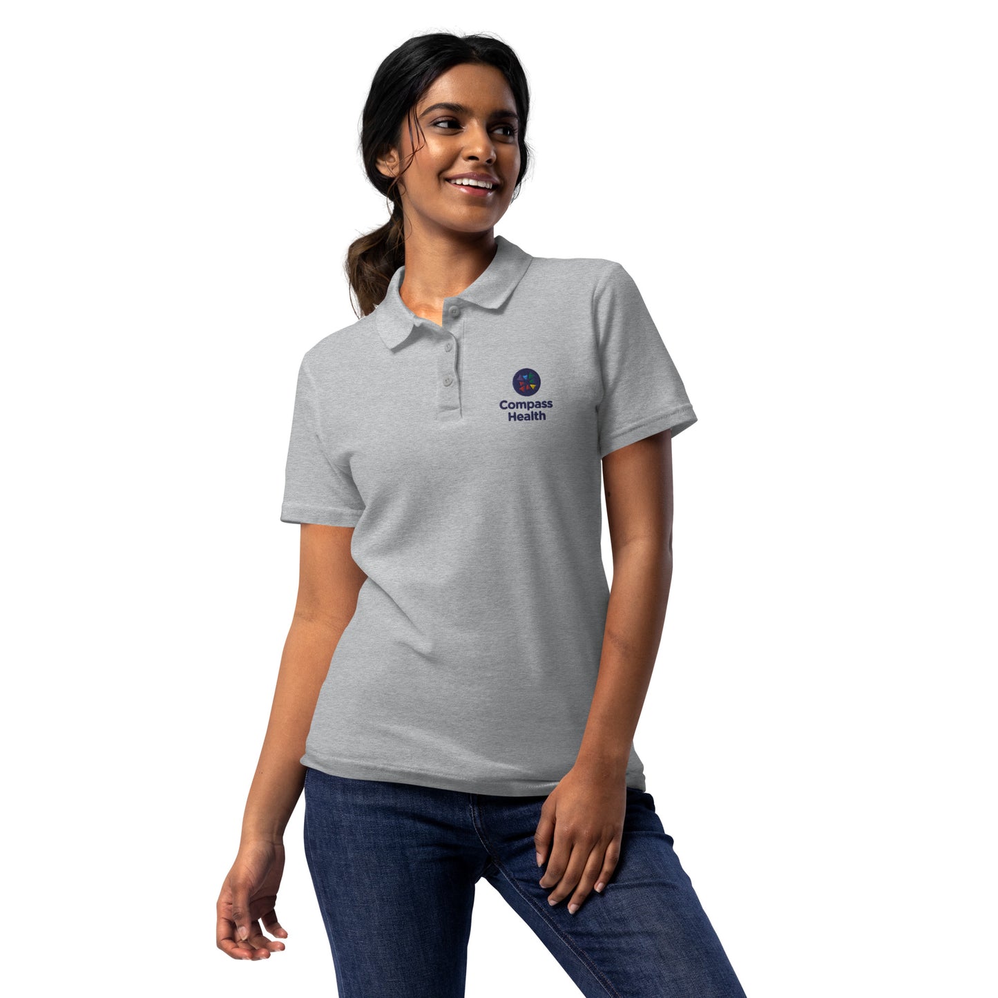 Classic Women's Polo - Compass Health