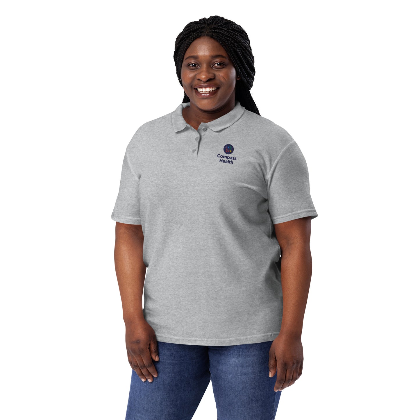 Classic Women's Polo - Compass Health