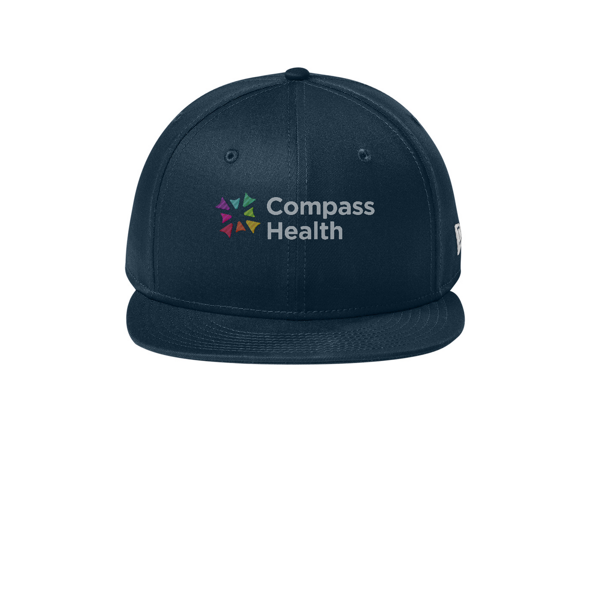 New Era - Flat Bill Snapback Cap — Flag Deep Navy
